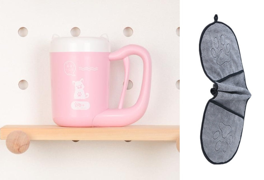 Silicone Pet Paw Cleaner Cup Foot Washing Brush - Snoopy Doo