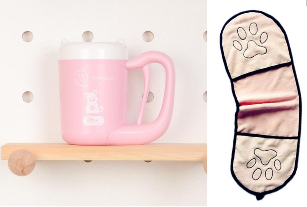 Silicone Pet Paw Cleaner Cup Foot Washing Brush - Snoopy Doo