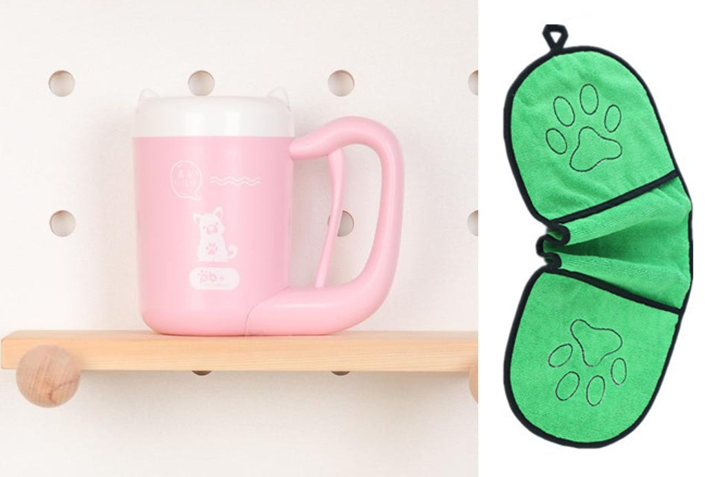 Silicone Pet Paw Cleaner Cup Foot Washing Brush - Snoopy Doo