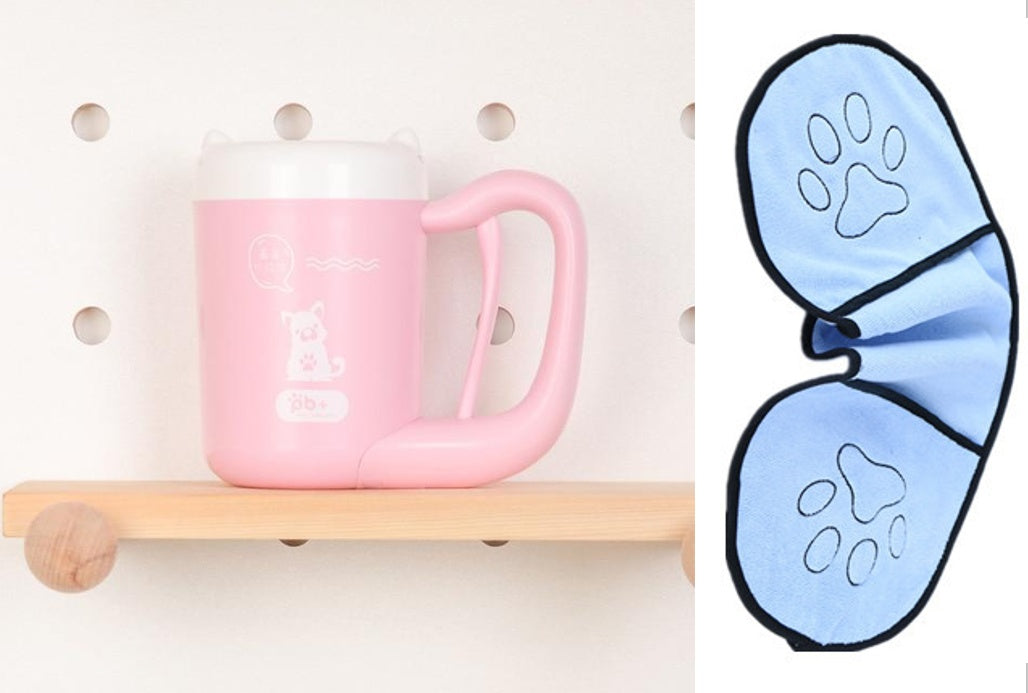 Silicone Pet Paw Cleaner Cup Foot Washing Brush - Snoopy Doo