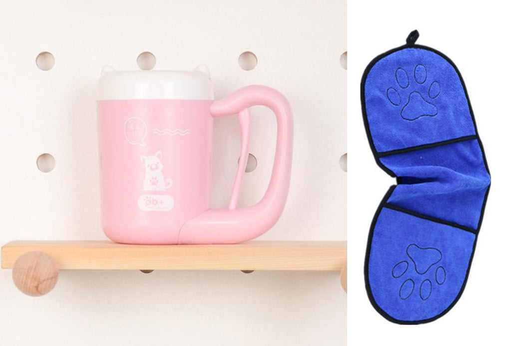 Silicone Pet Paw Cleaner Cup Foot Washing Brush - Snoopy Doo