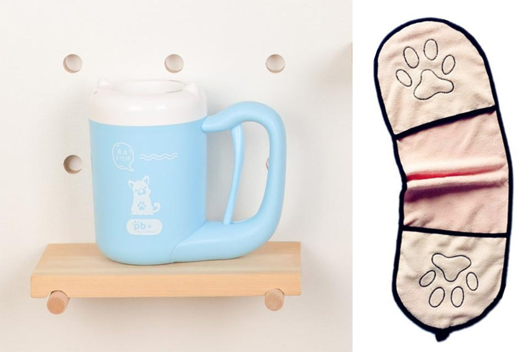 Silicone Pet Paw Cleaner Cup Foot Washing Brush - Snoopy Doo