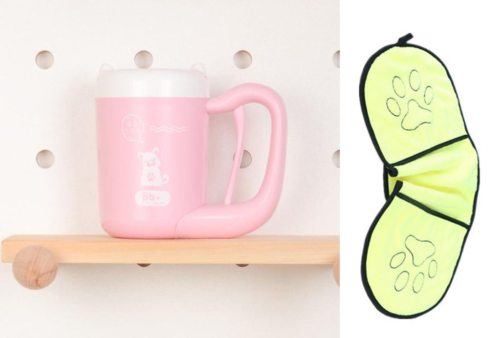 Silicone Pet Paw Cleaner Cup Foot Washing Brush - Snoopy Doo