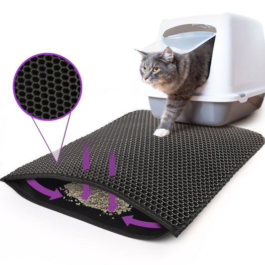 Waterproof Honeycomb Cat Litter Pad - Snoopy Doo